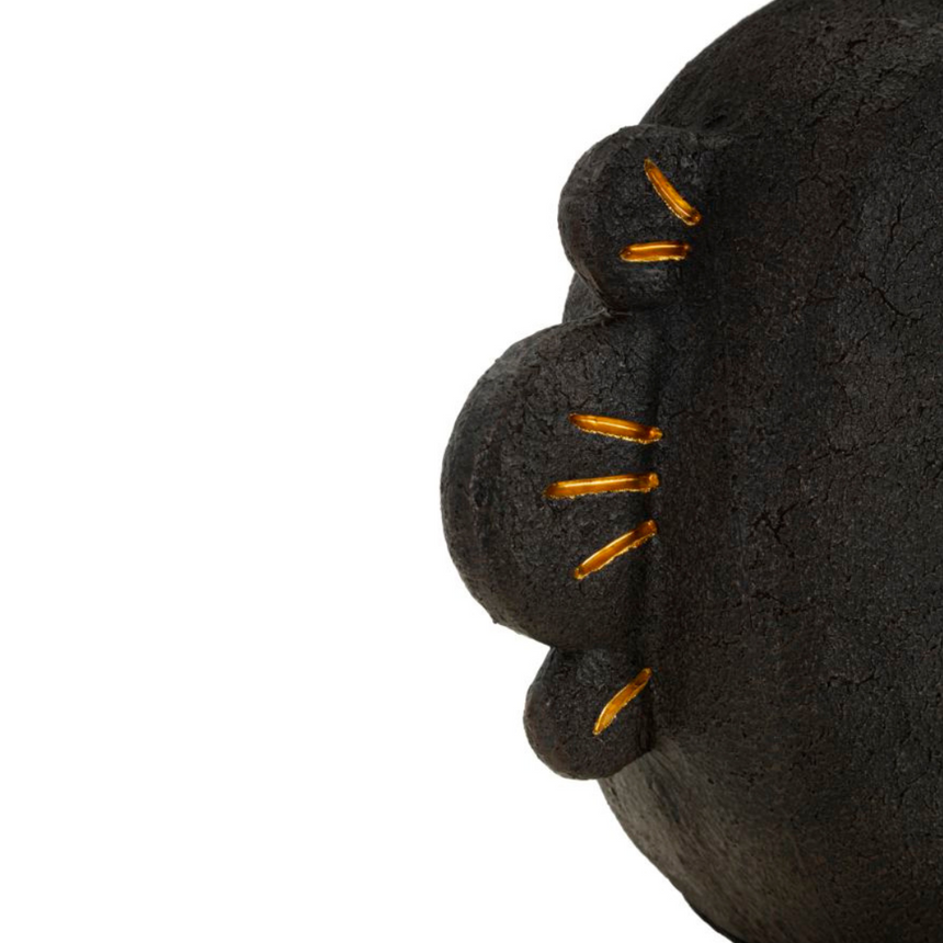 Monkey resin table lamp 34cm