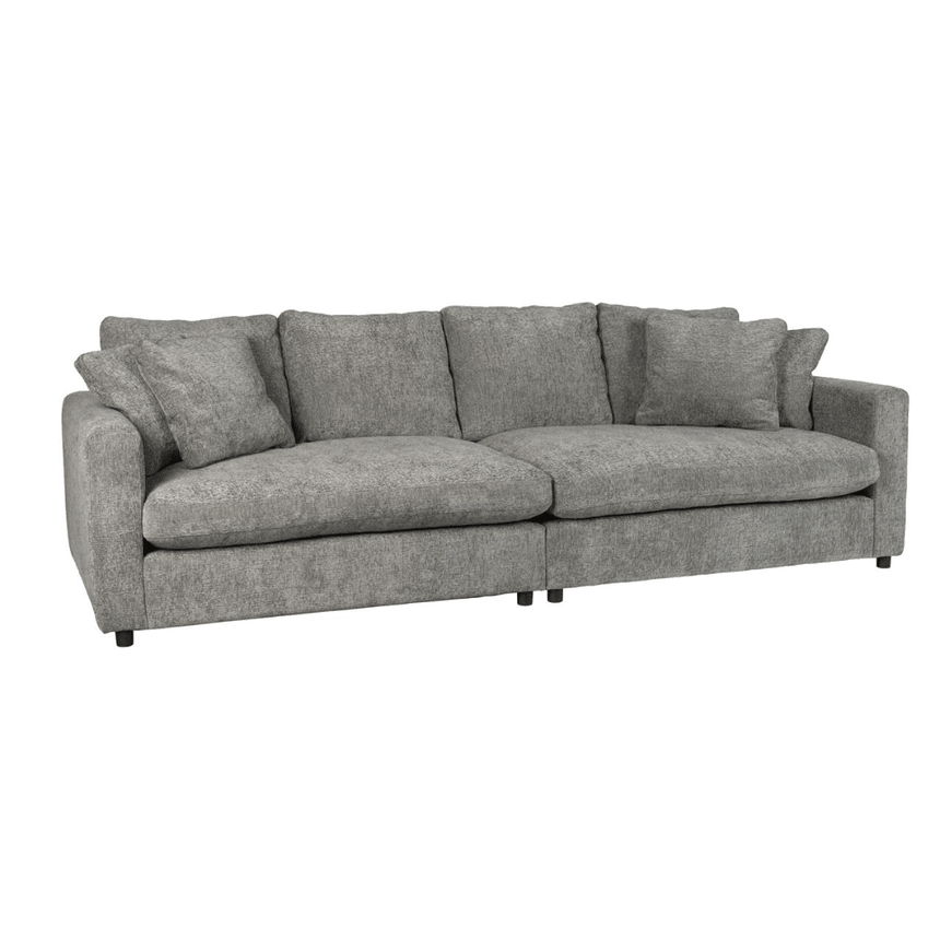 Sense 3-seater fabric sofa