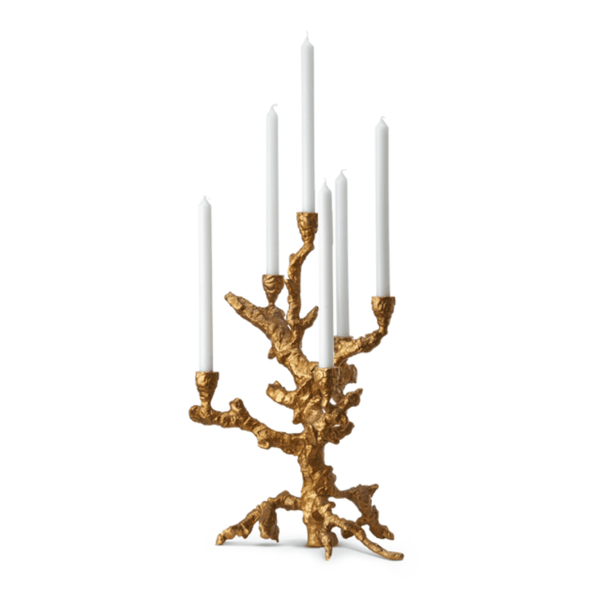 Apple Tree metal candle holder 53cm