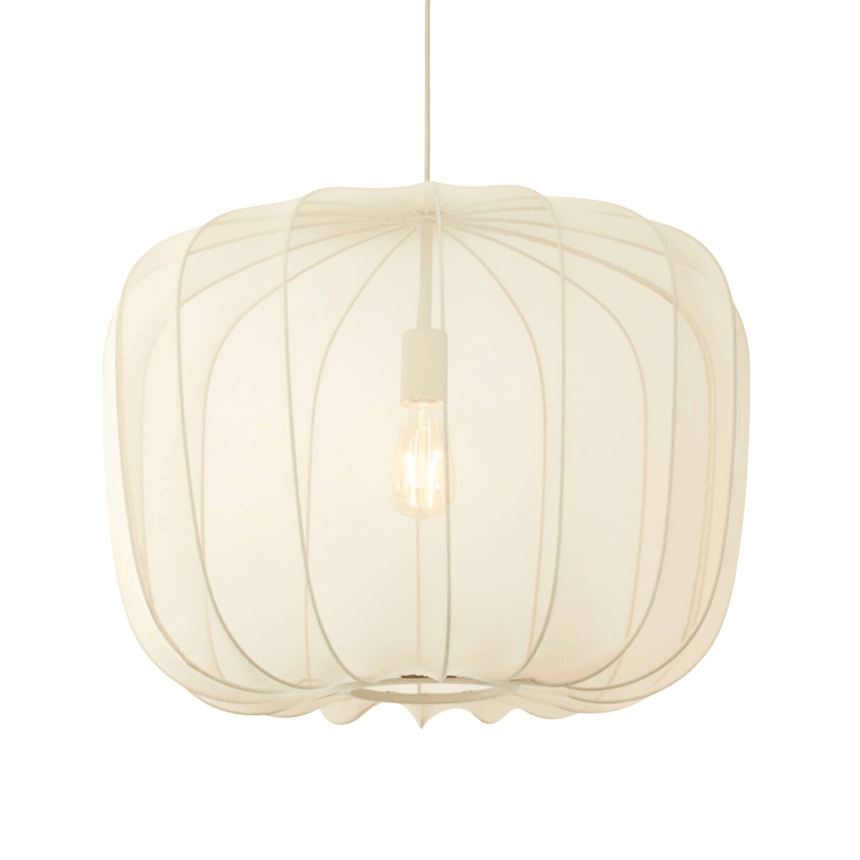 Plumeria szövet függőlámpa Ø60