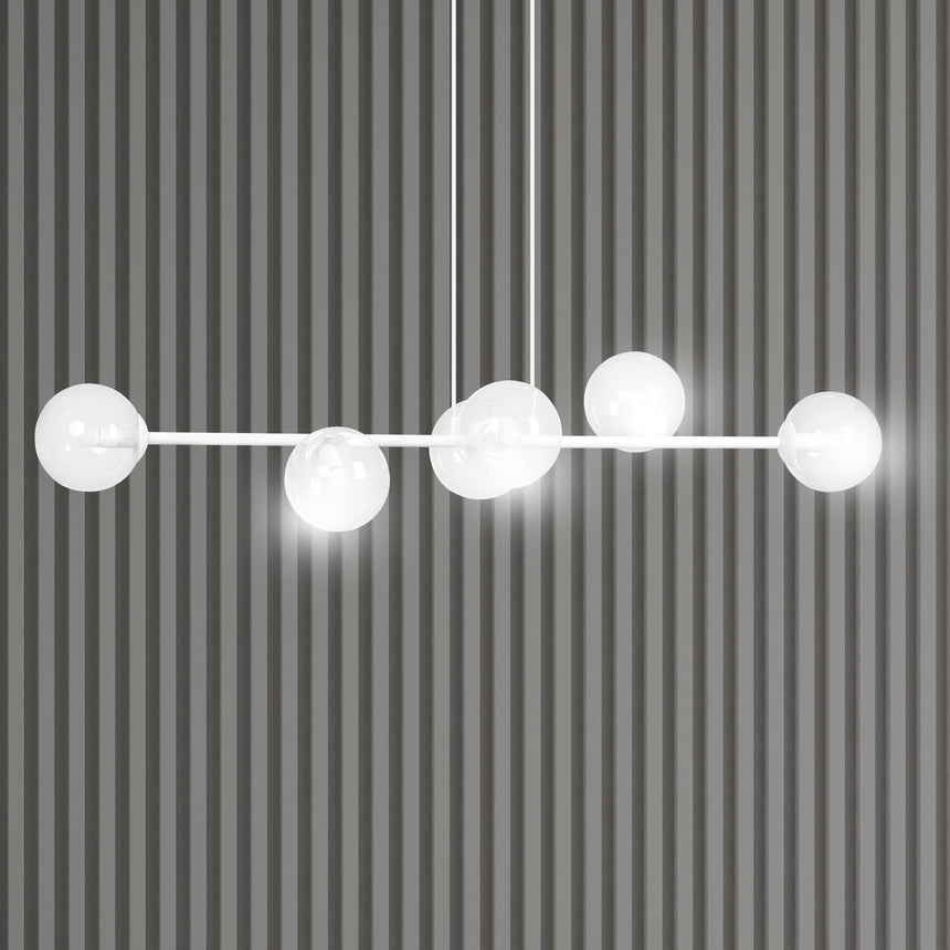 Rossi 6 WH fém függőlámpa