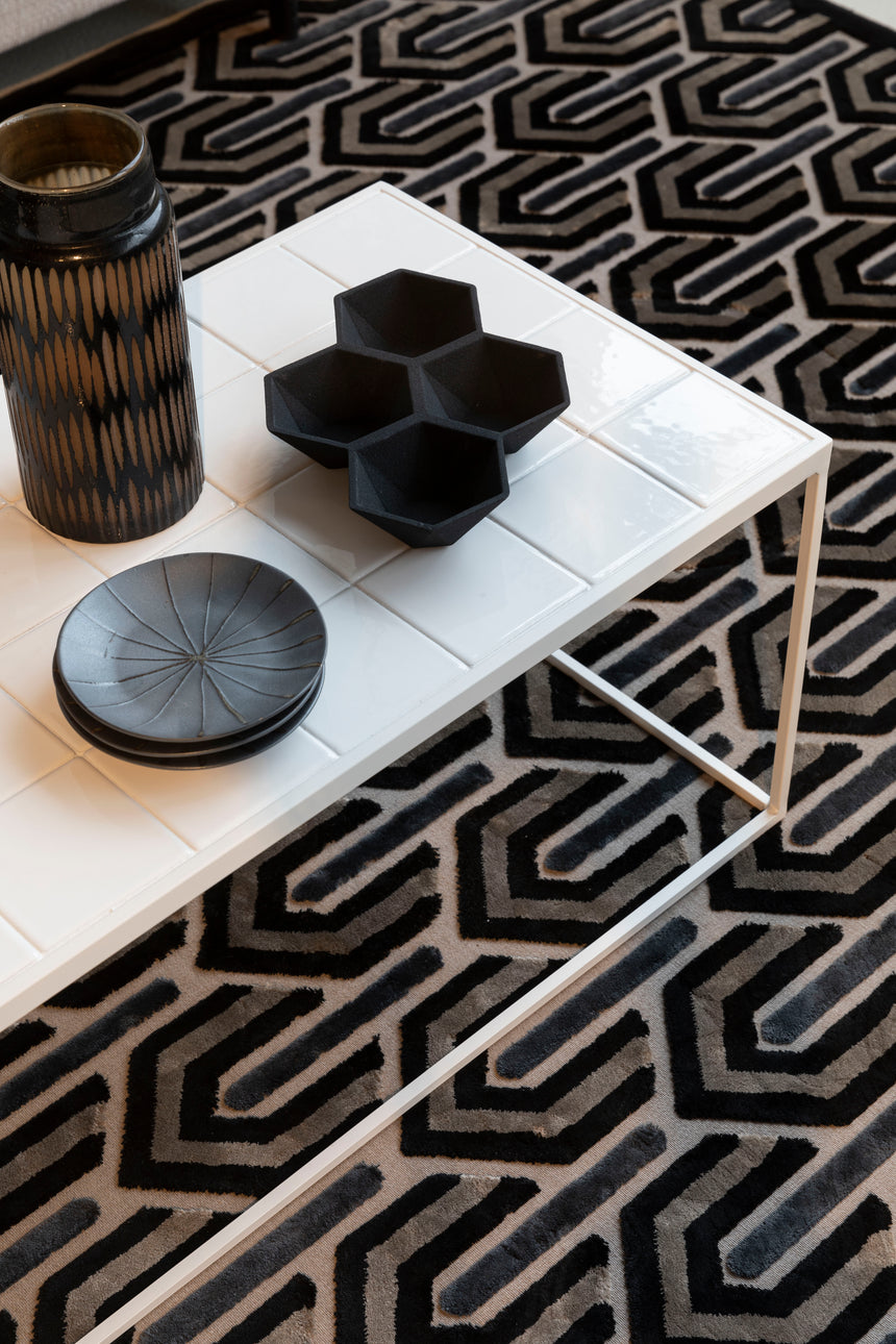 Glazed kerámia dohányzóasztal