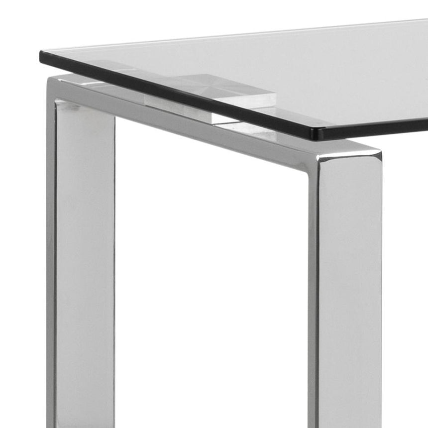 Katrine glass console table