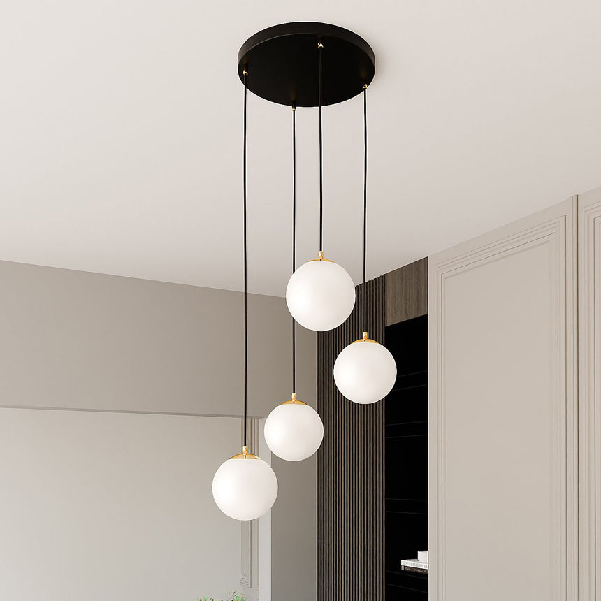 Royal 4 fém függőlámpa