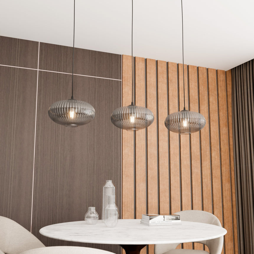 Coco 3 BL üveg függőlámpa