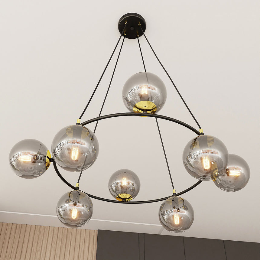 Azura 8 BL fém függőlámpa