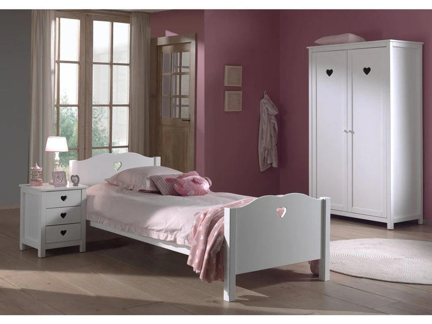 Amori 2-door wooden children's wardrobe