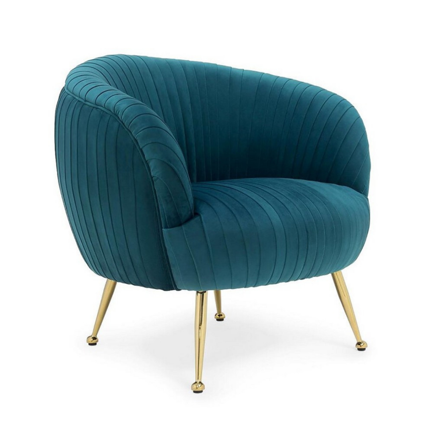 Kelly 2 bársony fotel