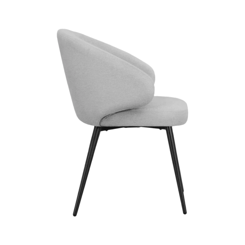 Bromi fabric chair set