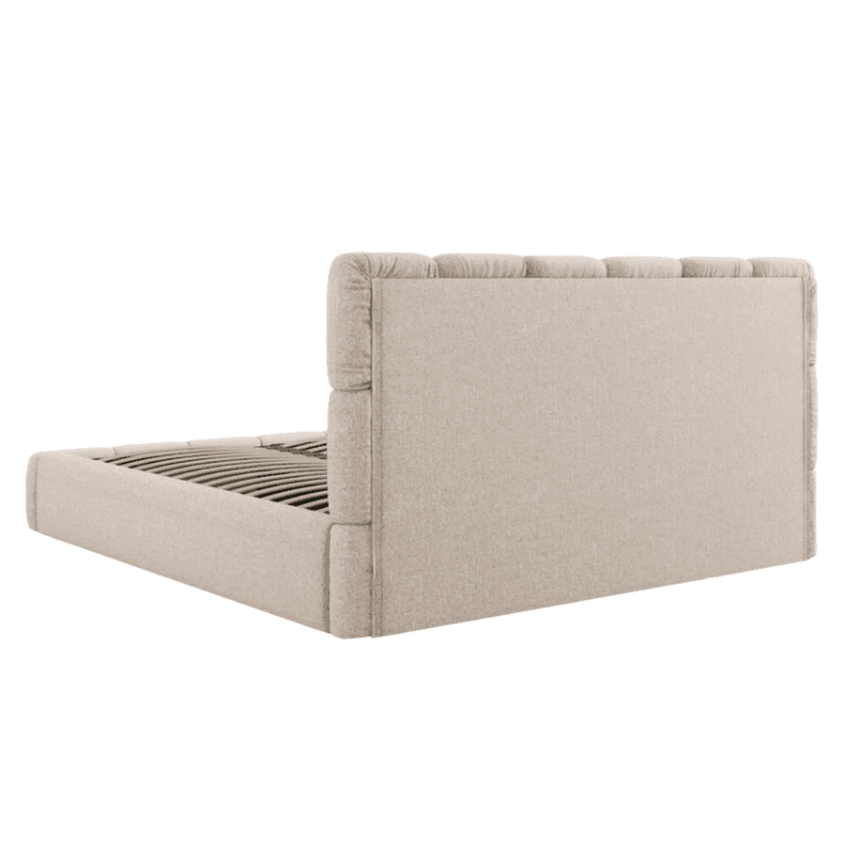 Bellis chenille bed frame 160x200