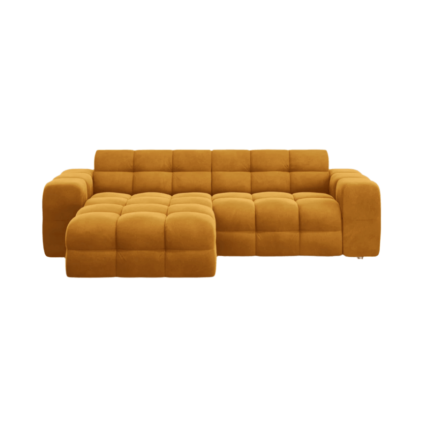 Kendal balos bársony sarokkanapé 256x173