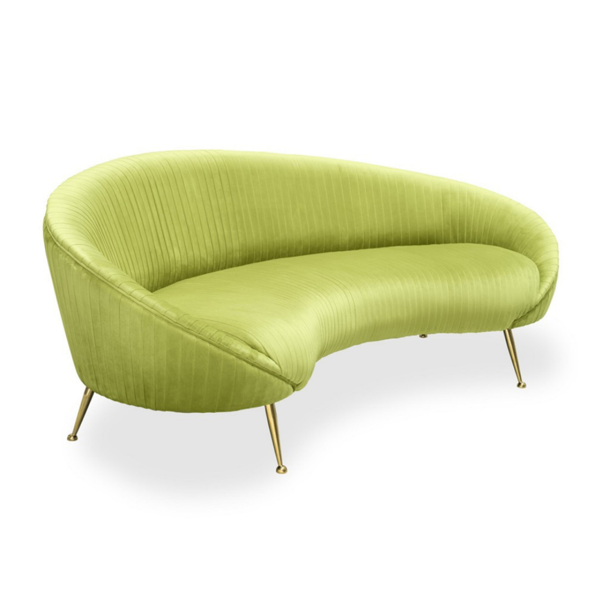 Kelly bársony kanapé