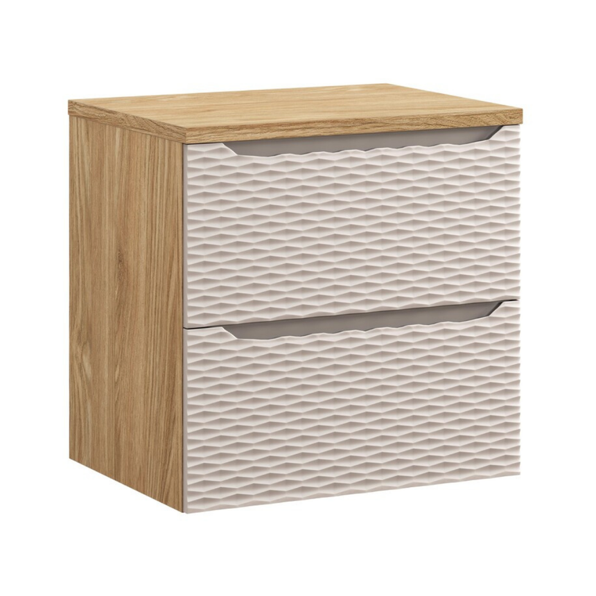 Baggy woven chenille pouf