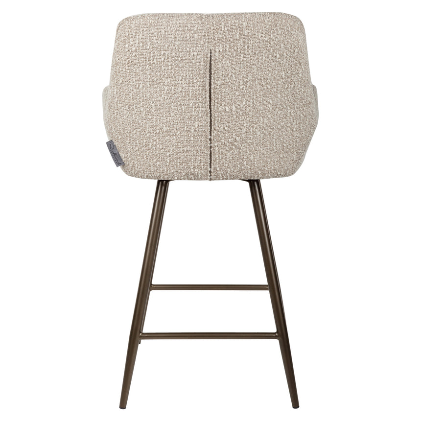 Linsey bárszék szett (2 db-os) – Gazdag textúrájú kárpittal