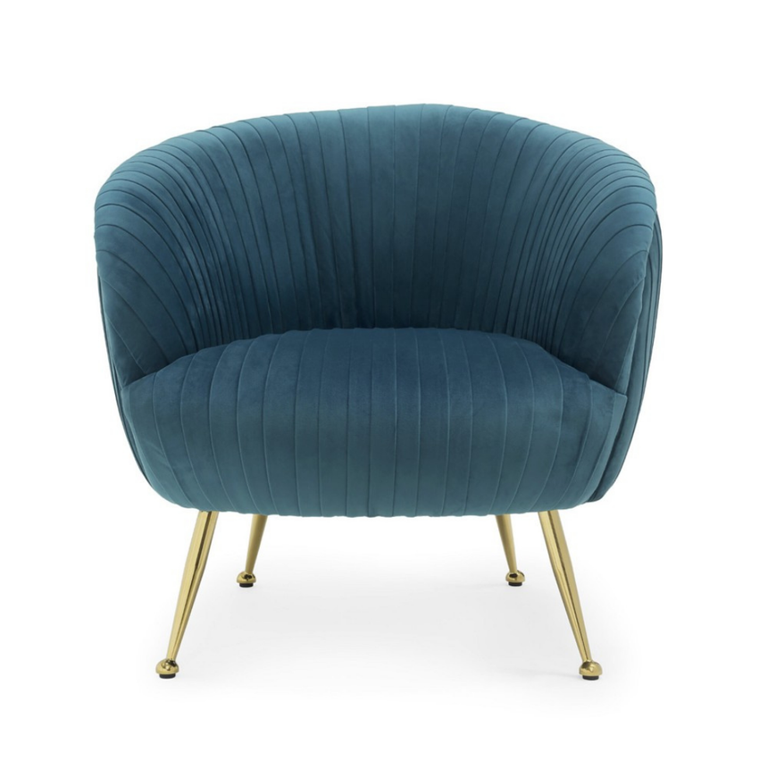 Kelly 2 bársony fotel