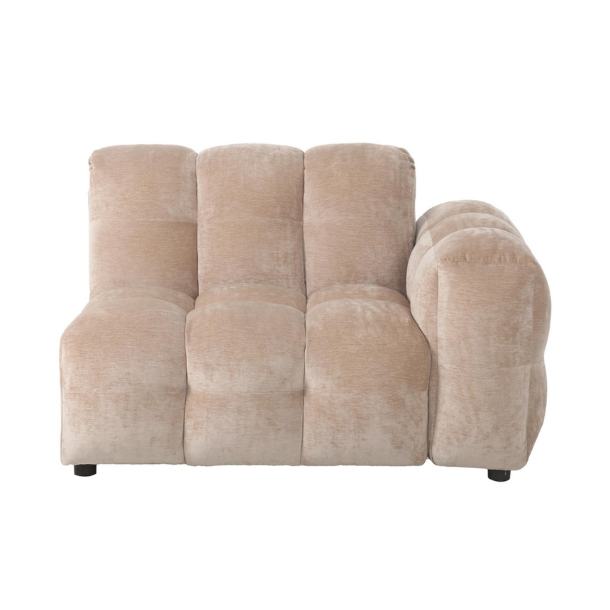 Hackman jobbos velúr kanapé elem