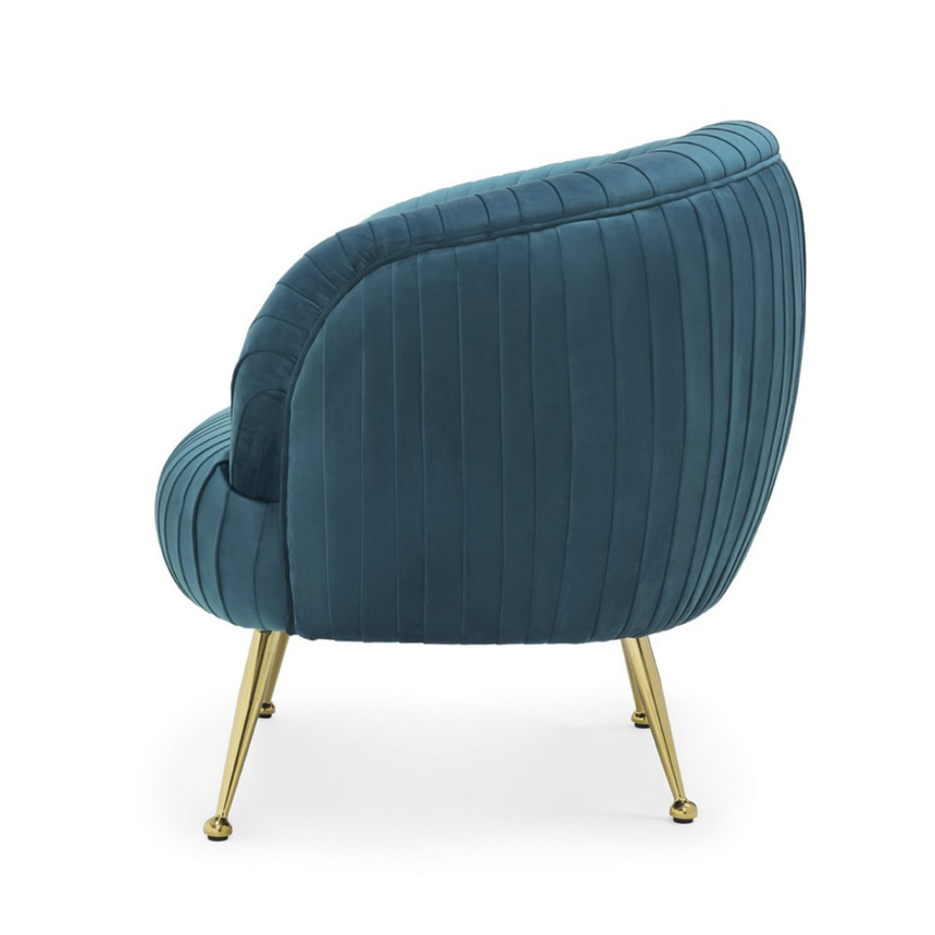 Kelly 2 bársony fotel