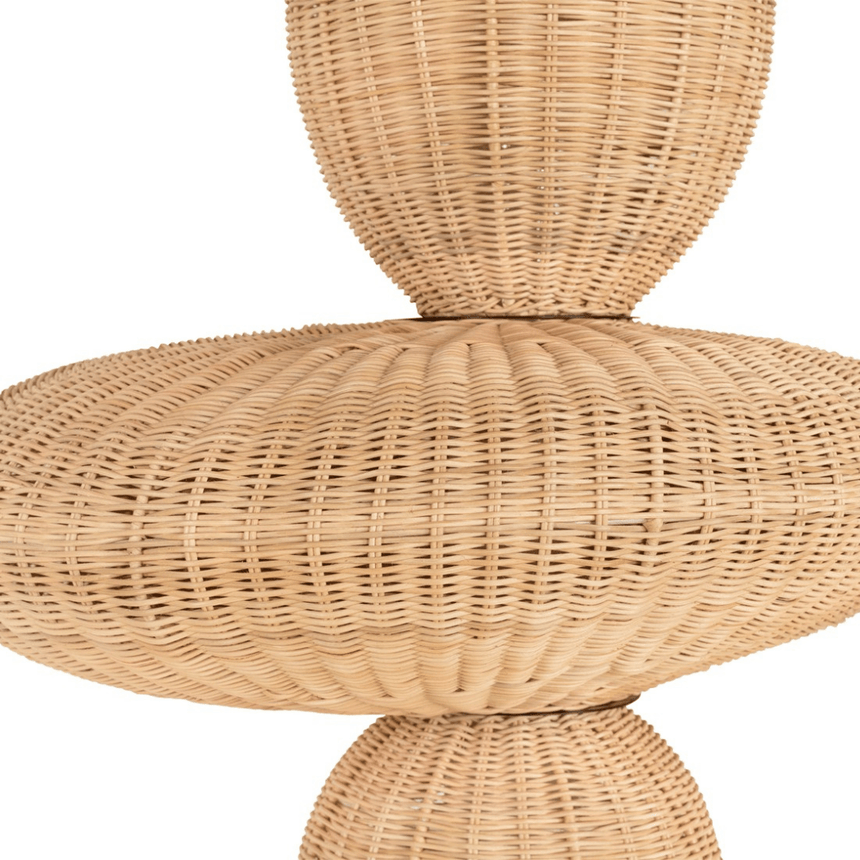 Bubbles rattan pendant lamp 66x66