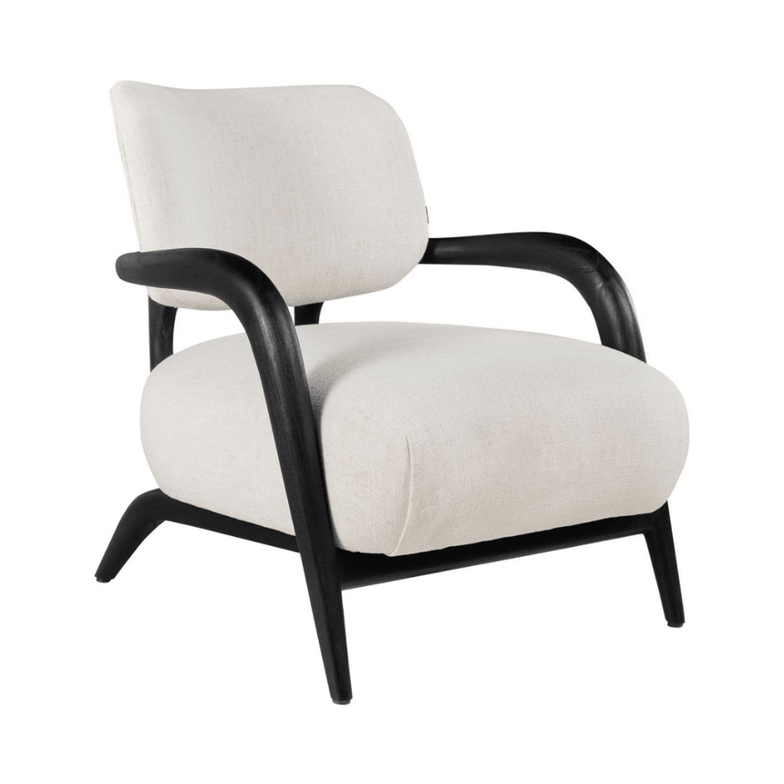 Lobby fabric armchair