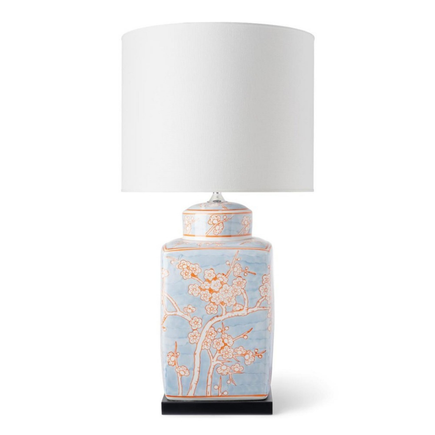 Chino Blossom szövet asztali lámpa