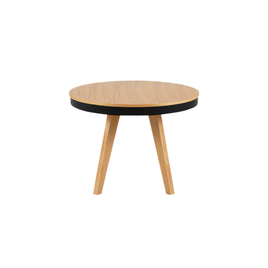 Ludia extendable wooden dining table