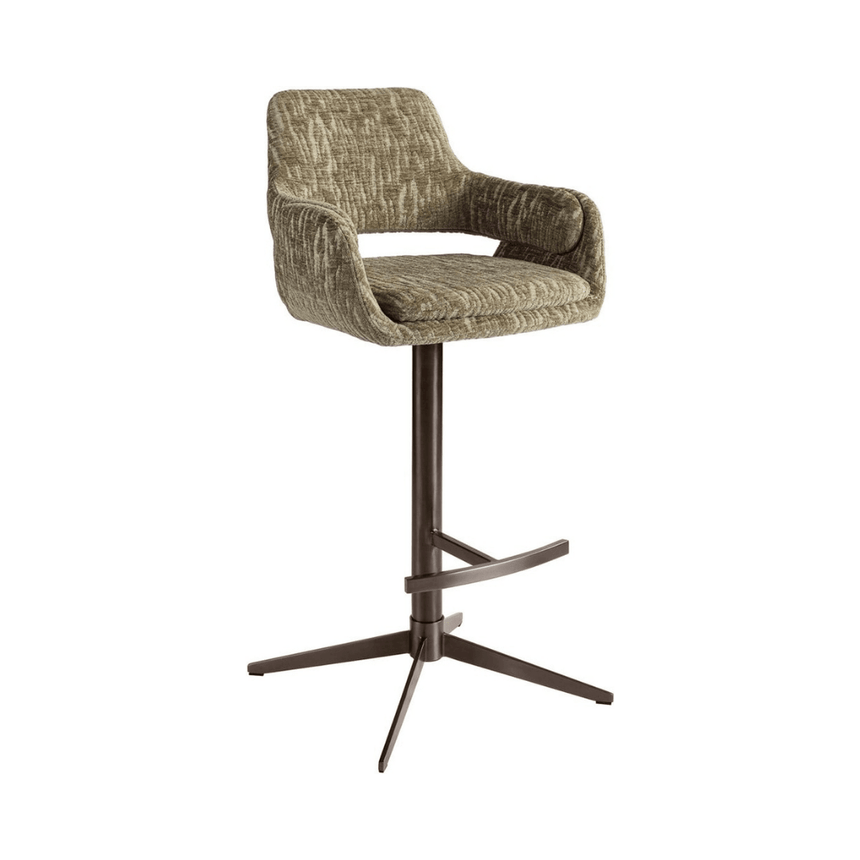 Harvey mura fabric bar stool