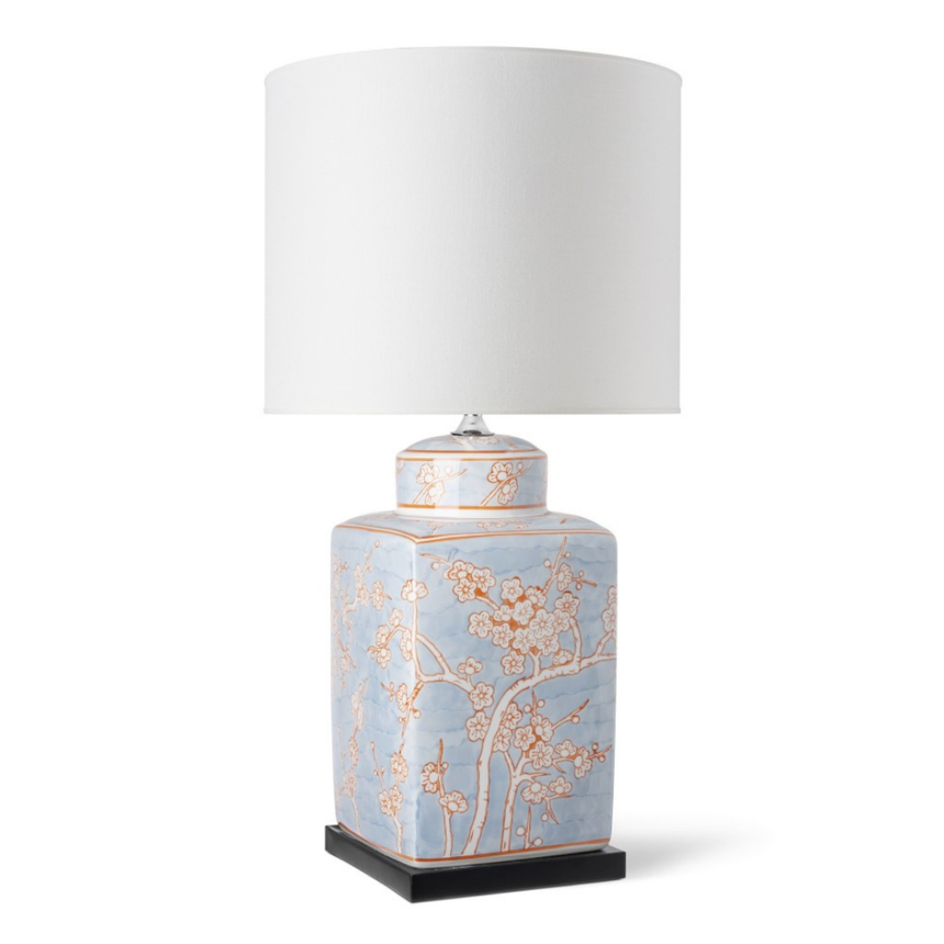 Chino Blossom szövet asztali lámpa