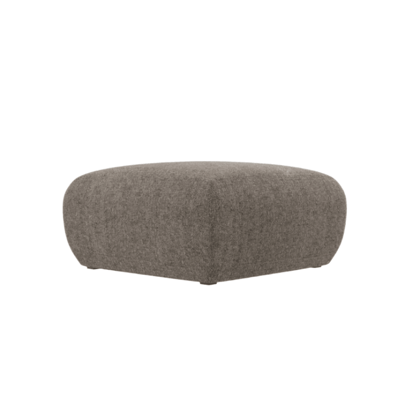 Molino chenille pouf 75x75