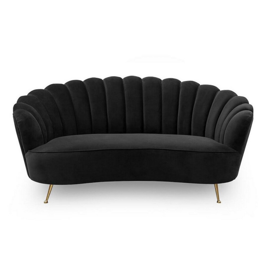 Katy 2 személyes bársony kanapé