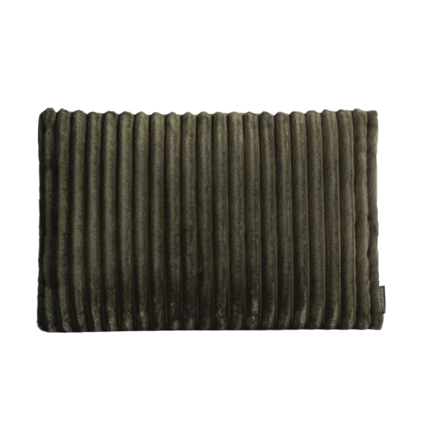 Stripy kordbársony párna