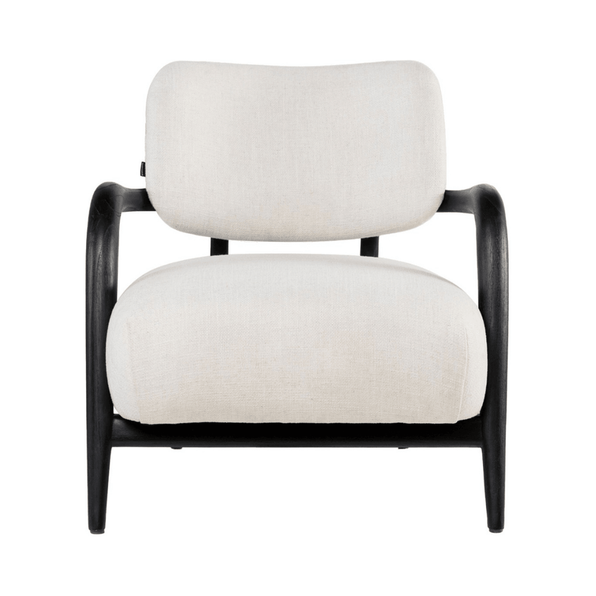 Lobby fabric armchair