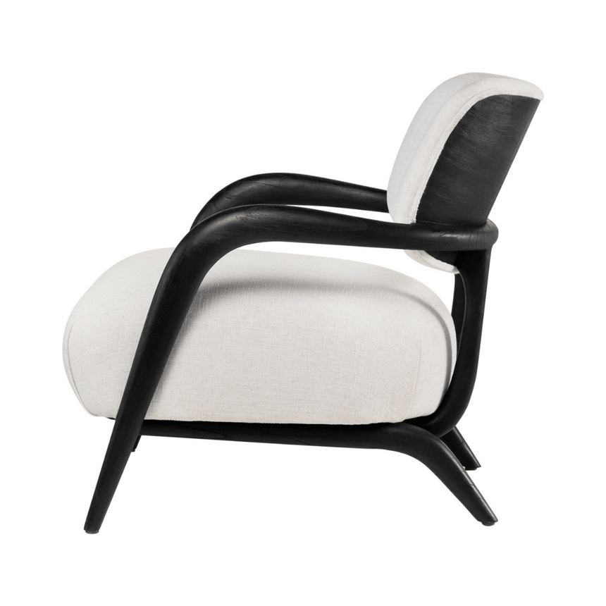 Lobby fabric armchair