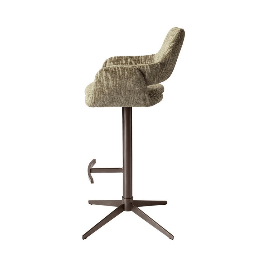 Harvey mura fabric bar stool