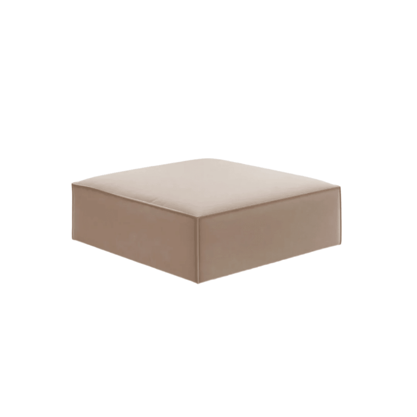 Kaelle bársony puff