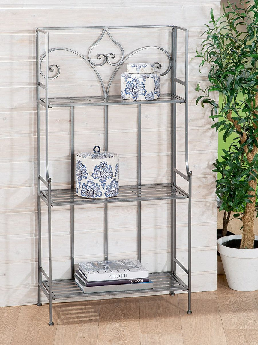 Stripes fém kerti polc