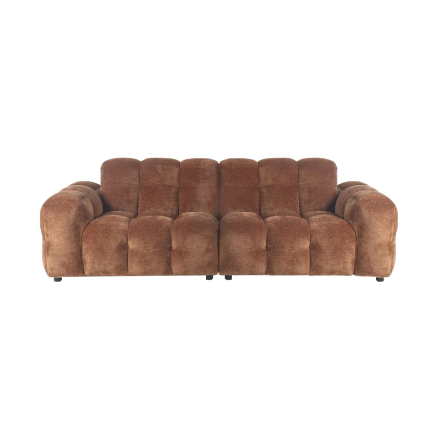 Hackman 3-seater suede sofa