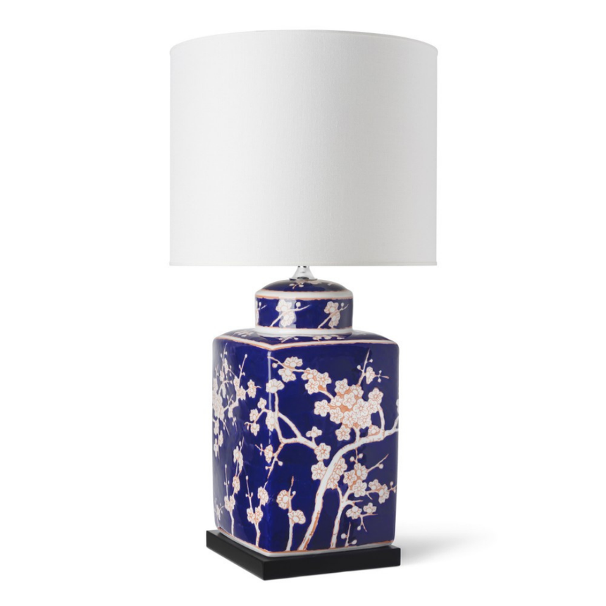 Chino Blossom szövet asztali lámpa