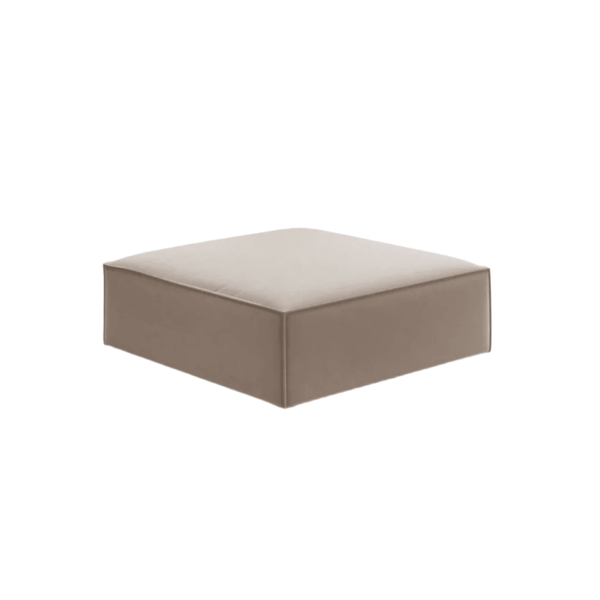 Kaelle bársony puff