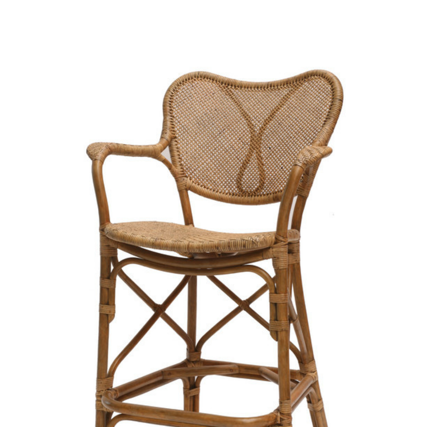 Atlas rattan bárszék