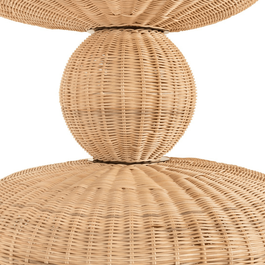 Bubbles rattan pendant lamp 78x66