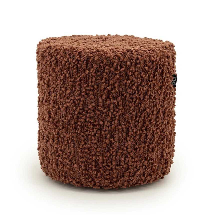 Vista fabric pouf Ø42