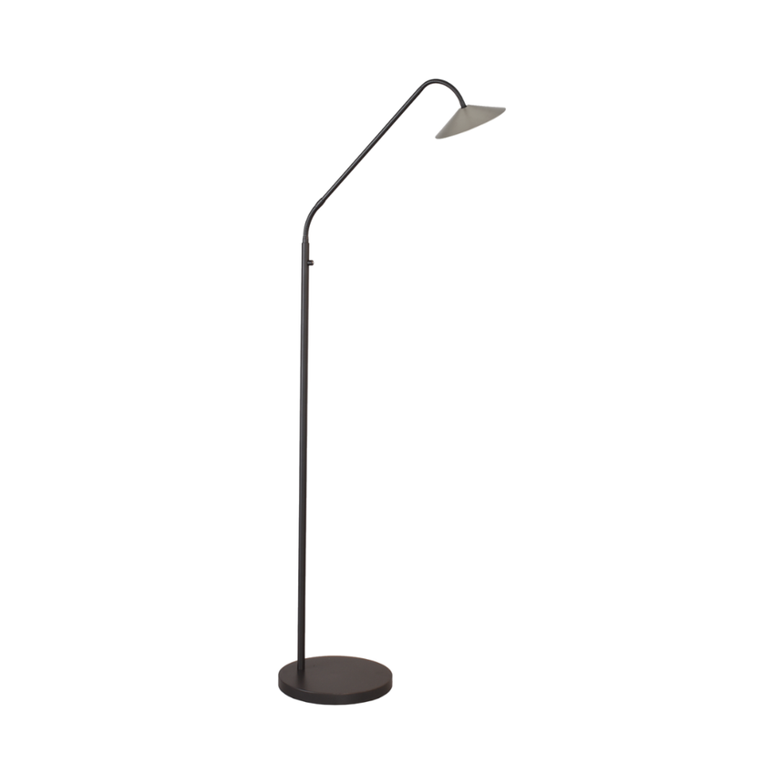 Ceppo metal floor lamp with black frame 150
