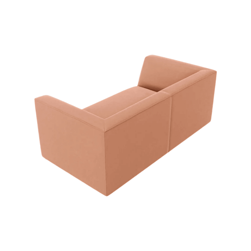 Ruby 2 személyes bársony kanapé