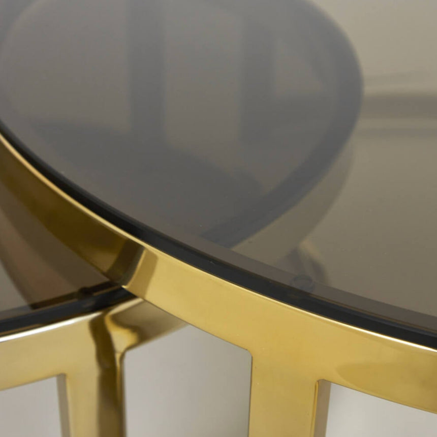 Kulona wooden dining table Ø140