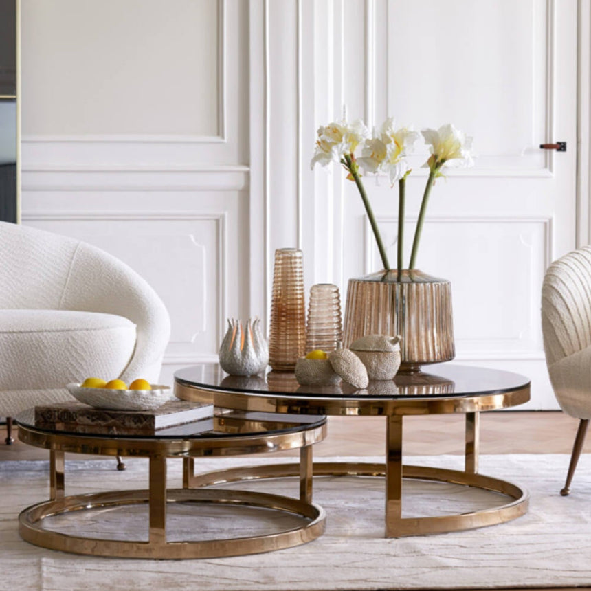 Kulona wooden dining table Ø140