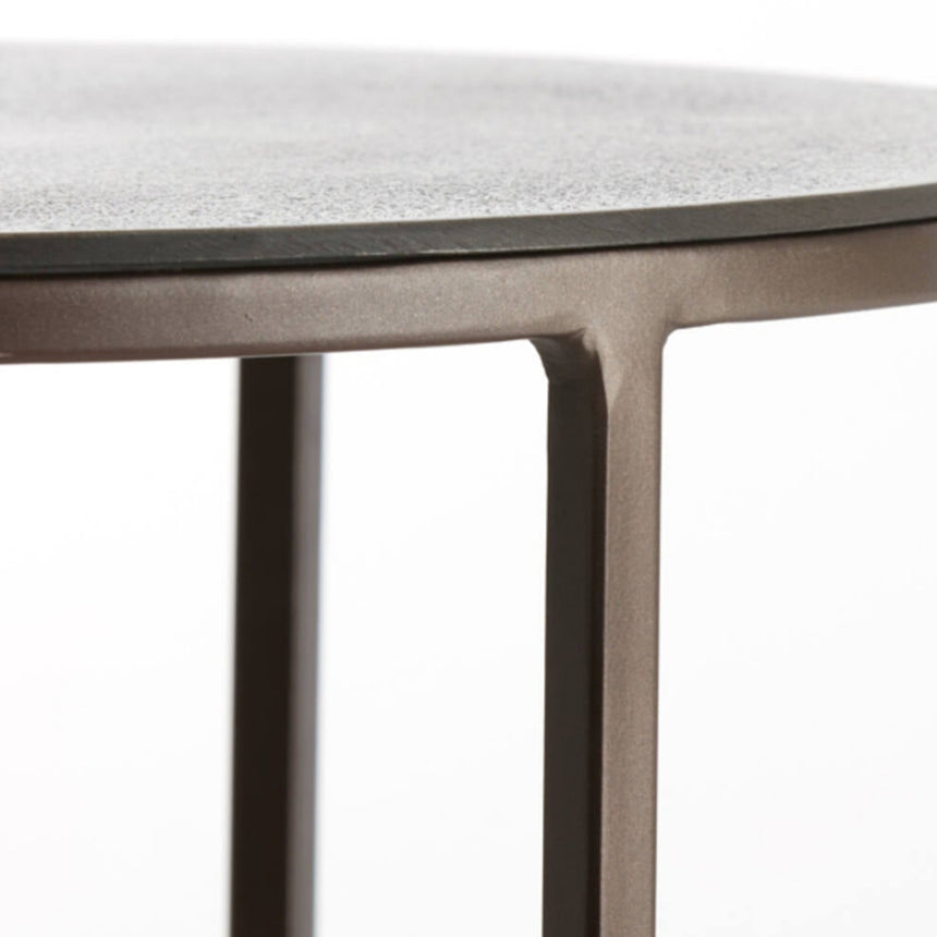 Talca fém lerakóasztal szettben Ø49