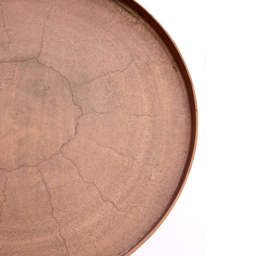 Yellow wooden dining table