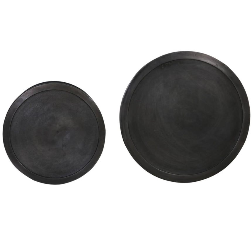 Talca fém lerakóasztal szettben Ø40