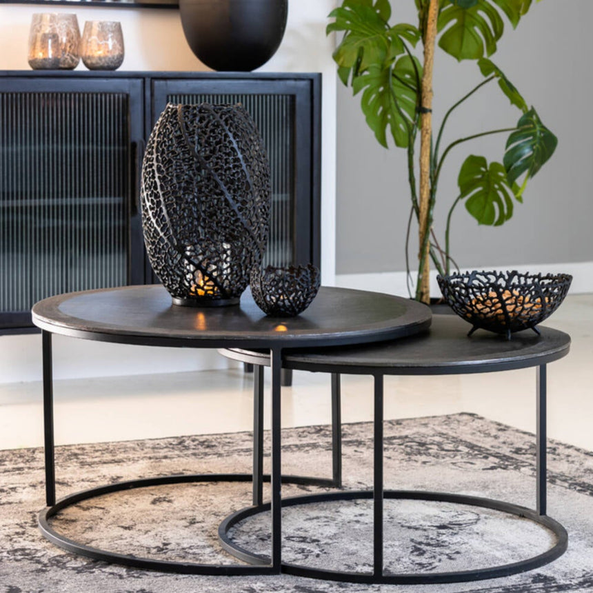 Kulona wooden dining table Ø140