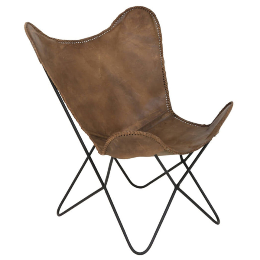 Butterfly bőr fotel